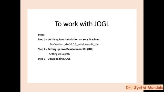 OpenGL Programming in Java: JOGL: Lecture #1: OpenGL Introduction and Installation смотреть онлайн