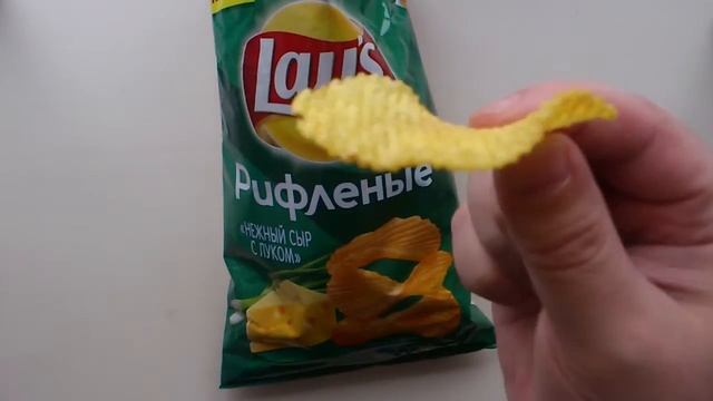 =НОВИНКА= Lays рифлёные - нежный сыр с луком смотреть онлайн