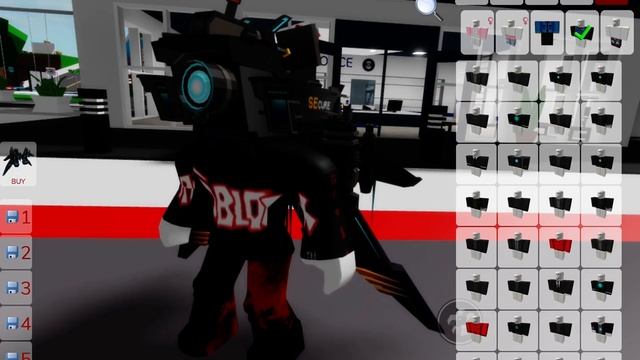 Делаю скин титана камера мена. Roblox. Brookhaven RP. смотреть онлайн