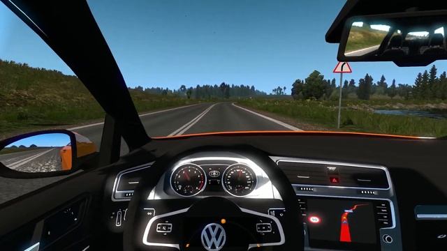 Euro Truck Simulator 2 Volkswagen Golf 7 смотреть онлайн