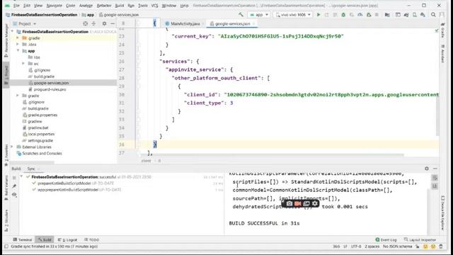 Inserting data into Real-Time database using Fire Base - Ascii Education смотреть онлайн