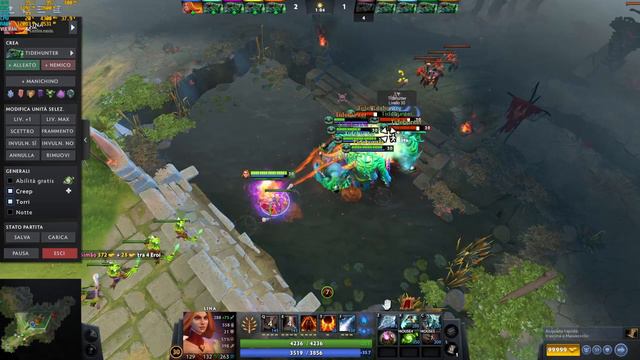 Dota 2 - Amd Ryzen 5 4600G @2560x1440 60hz VULKAN