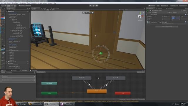 Making a VR Game Day 9: Using Animation Layers, Vector3.Dot, & Vector3.Angle for Body IK смотреть онлайн