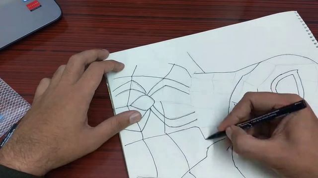 How to draw Black and white spiderman| Easy Drawing| Amusing Genius смотреть онлайн