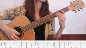 CALL ME CRUELLA Guitar Tutorial with on-screen Tabs - Disney Cruella Soundtrack