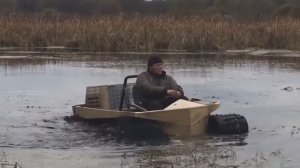 ВЕЗДЕХОД   своими руками! Самодельный вездеход на гусеницах