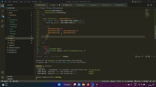 Build a Tic Tac Toe game using React Js смотреть онлайн