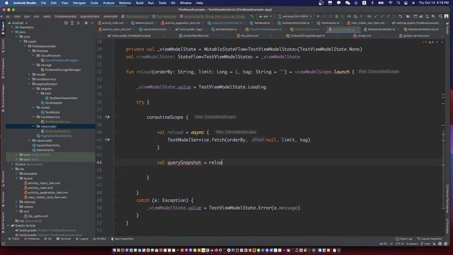android firebase firestore database pagination | firestore database recycler view pagination part 2 смотреть онлайн