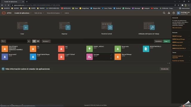 APP SENCILLA APEX ORACLE смотреть онлайн