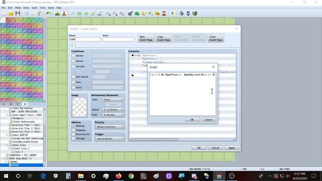 RPG Maker MV/ MZ - how to use scripts to see if player or event are on a specific regionID? смотреть онлайн