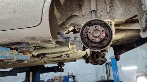 Ремонт задней подвески FORD Fous 2, замена сайлентблоков и рычагов...