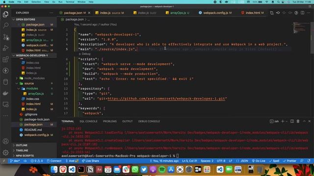Tutorial básico de Webpack en Español, configuración desde cero смотреть онлайн