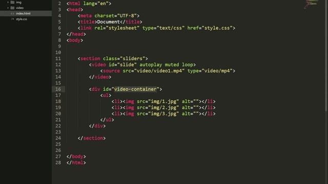 Video Slider Using Css And Javascript | Fullscreen Video Slider Background | Developer Duniya смотреть онлайн