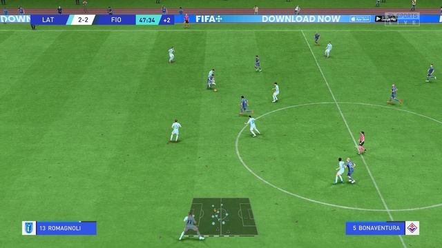 Лацио (Рим) - Фиорентина (Флоренция). Серия А. 10-й тур. Прогноз FIFA 23 смотреть онлайн