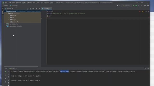 Praktisk Python del 1 intro og variable смотреть онлайн