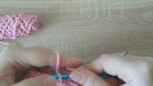 Мастер класс «Красивый узор для сумки- переноски из полиэфирного шнура»