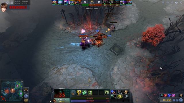 Dendi Rubick Dota 2 Gameplay смотреть онлайн