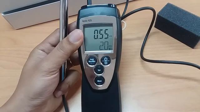 Hướng dẫn sử dụng máy đo vận tốc gió testo 425 смотреть онлайн