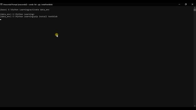 part 1: Introduction & installing TextBlob in Python | Anaconda смотреть онлайн