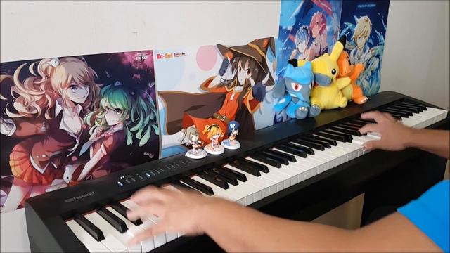 Black Clover Opening 2 - "PAiNT it BLACK" (Piano w/ Lyrics) смотреть онлайн