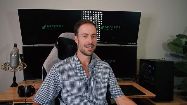 Home Office Tour 2021 | My Professional Trading Setup & Productivity Space | Apteros Trading смотреть онлайн