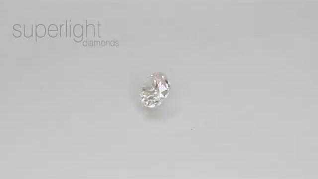 Бриллиант природный 0.30 Carat D Color VS2 Oval 3.81X4.49mm смотреть онлайн