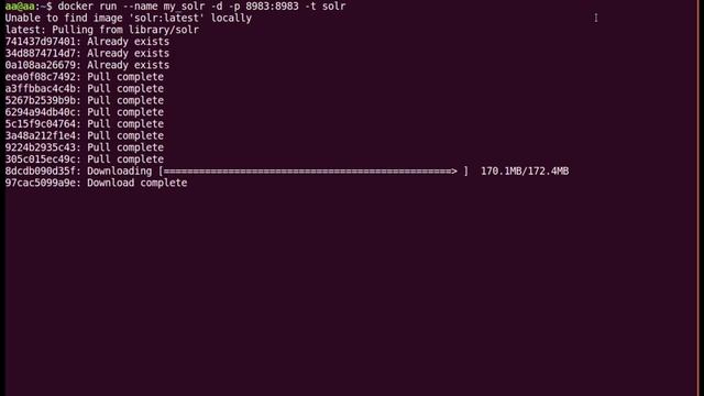 How to Install Apache Solr (Enterprise Search Platform) with Docker in Ubuntu. смотреть онлайн