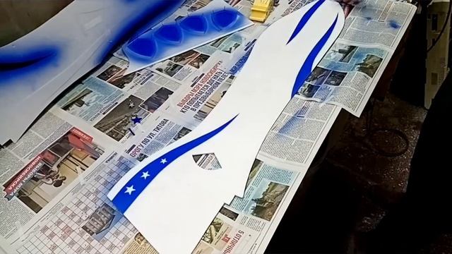 Покраска зальной модели F3P CLIK. Урок первый. смотреть онлайн
