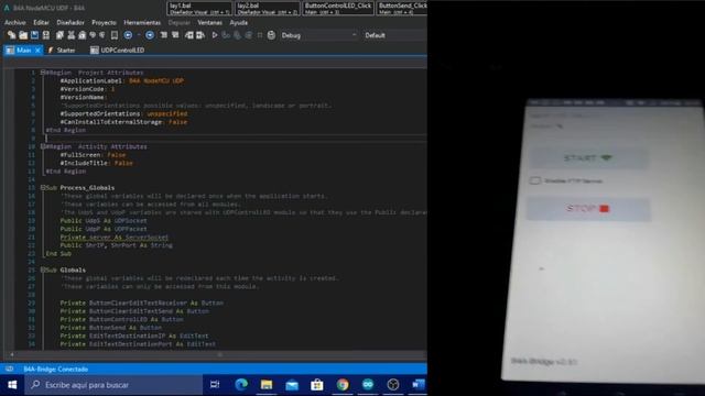 app para controlar la ESP32 desde un celular(arduino IDE & B4A) ???❗❗ смотреть онлайн