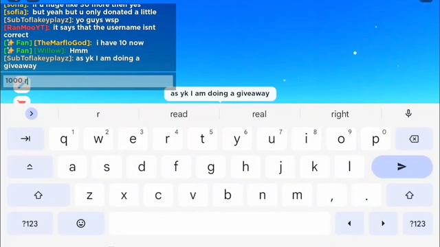 Roblox please donate giveaway at 2000 subscribers смотреть онлайн