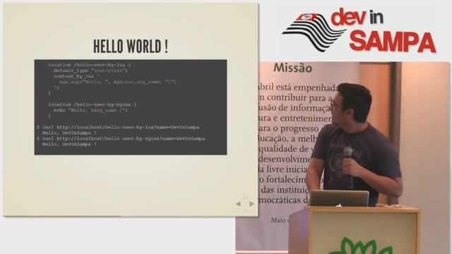 Nginx Scripting : Criando Nginx Custom Modules utilizando a linguagem LUA - Tony Fabeen смотреть онлайн