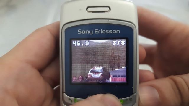 V-Rally 2 On Real Device Sony Ericsson T290! (Mophun Game)