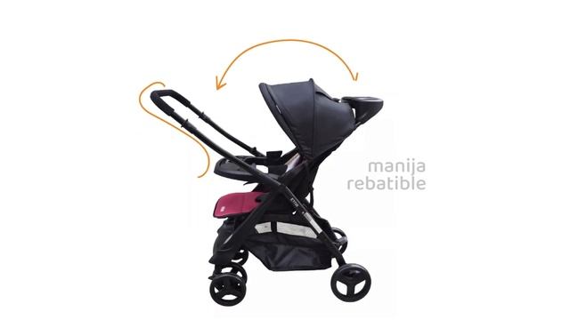 Coche Travel Mega Baby Etna Bebe Con Huevito y Manija Rebatible смотреть онлайн