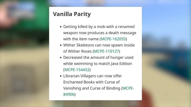 MCPE 1.19.40.23 BETA New UI, Touch Controls, Java Parity смотреть онлайн