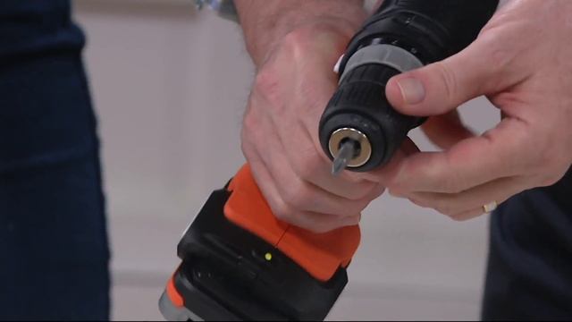 Black & Decker 12V Cordless Drill with GOPAK Battery on QVC смотреть онлайн