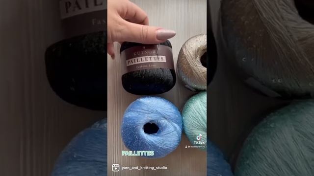 ОБЗОР ПРЯЖИ С ПАЙЕТКАМИKUTNOR PAILLETTES смотреть онлайн