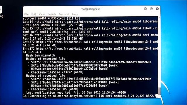 How to full update kali linux 2016 2 100% working смотреть онлайн