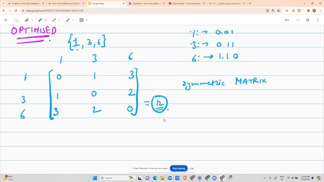 #76 | Sum of bit differences | gfg potd | 29-02-2024 | Problem Of The Day смотреть онлайн