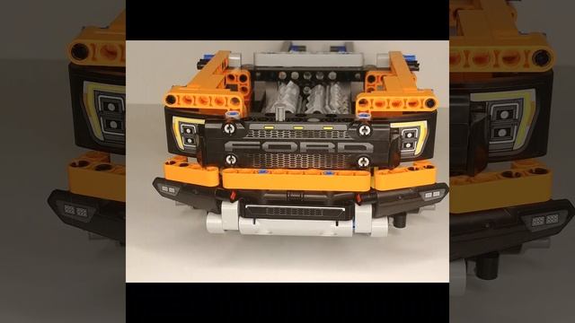 Lego Ford F-150 Raptor 42126 (Lego stop-Motion Build) смотреть онлайн