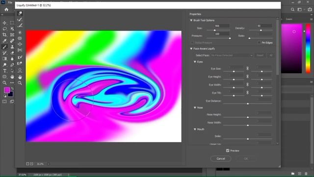 Liquid Effect In Photoshop Tutorial | Liquify Filter | Softtech Mentor смотреть онлайн