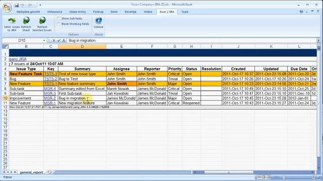 Excel2Jira by Transition Technologies SA смотреть онлайн