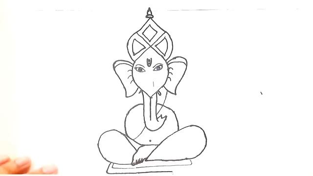 Ganpati Drawing , Ganesh Drawing , Ganesh Ji Ki Drawing , XYZ Ganpati , Ganesha Drawing смотреть онлайн