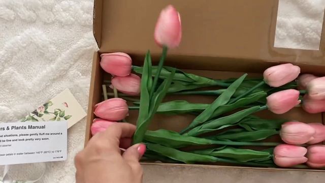 FiveSeasonStuff Tulips Artificial Flowers Review смотреть онлайн