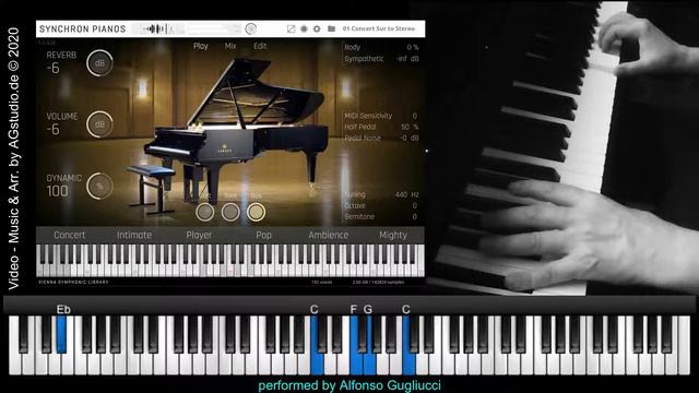 Synchron Pianos By VSL - Testing Concert D-274 - Yamaha CFX - Bösendorfer Imperial - Blüthner 1895