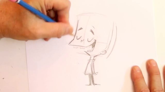How To Draw a Funny Cartoon Kid (Step by Step) смотреть онлайн