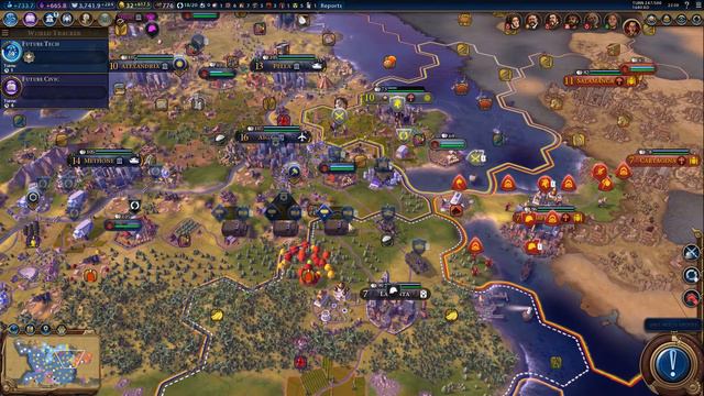 Civ 6 (MODDED) - Colombia (Deity) - Episode 28 смотреть онлайн