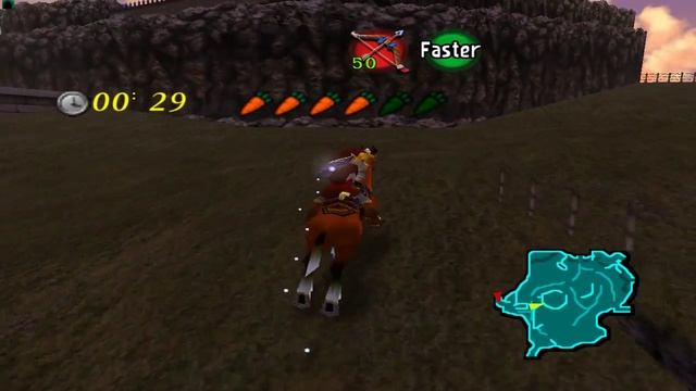 Legend of Zelda: Ocarina of Time Running Man Race Challenge 01"00" смотреть онлайн