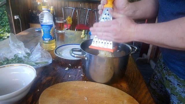 Хычин на мангале| Осетинский пирог на сковороде | Самый простой рецепт смотреть онлайн