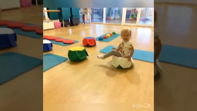 Спортивно-развивающее занятие для детей 2-3 лет. смотреть онлайн