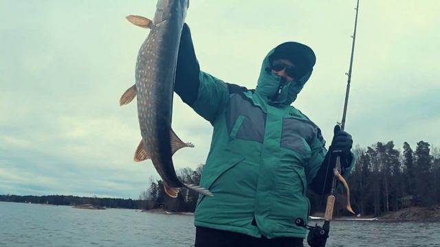 Рыбалка в Финляндии с Антоном Фишерманом, Апрель 2019. Anton Fisherman Guide Service. смотреть онлайн
